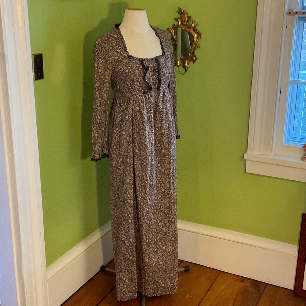 Marion Donaldson vintage 70s Liberty of London maxi dress